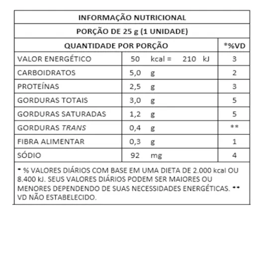 MINI COXINHA FRANGO COM CATUPIRY® ORIGINAL 300G